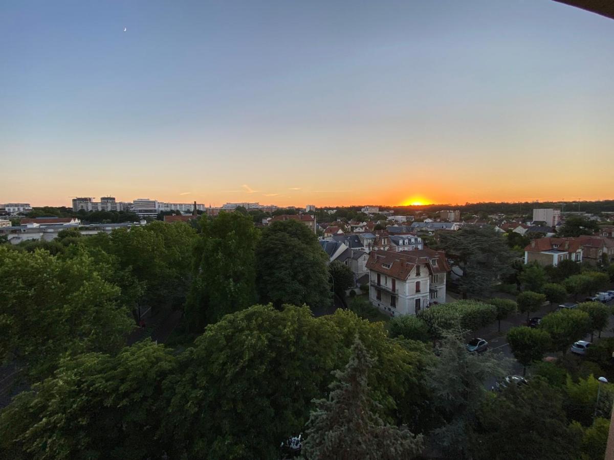 Panoramic View Studio - 15 Min From Paris Joinville-le-Pont Dış mekan fotoğraf